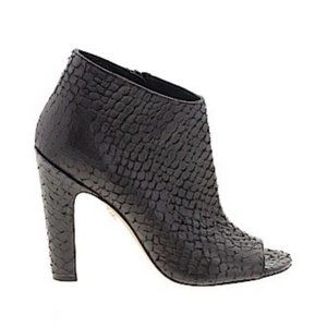 SALE!! Vince Vince Sierra Black Snake Leather Made In Italy - Size 10 - Used